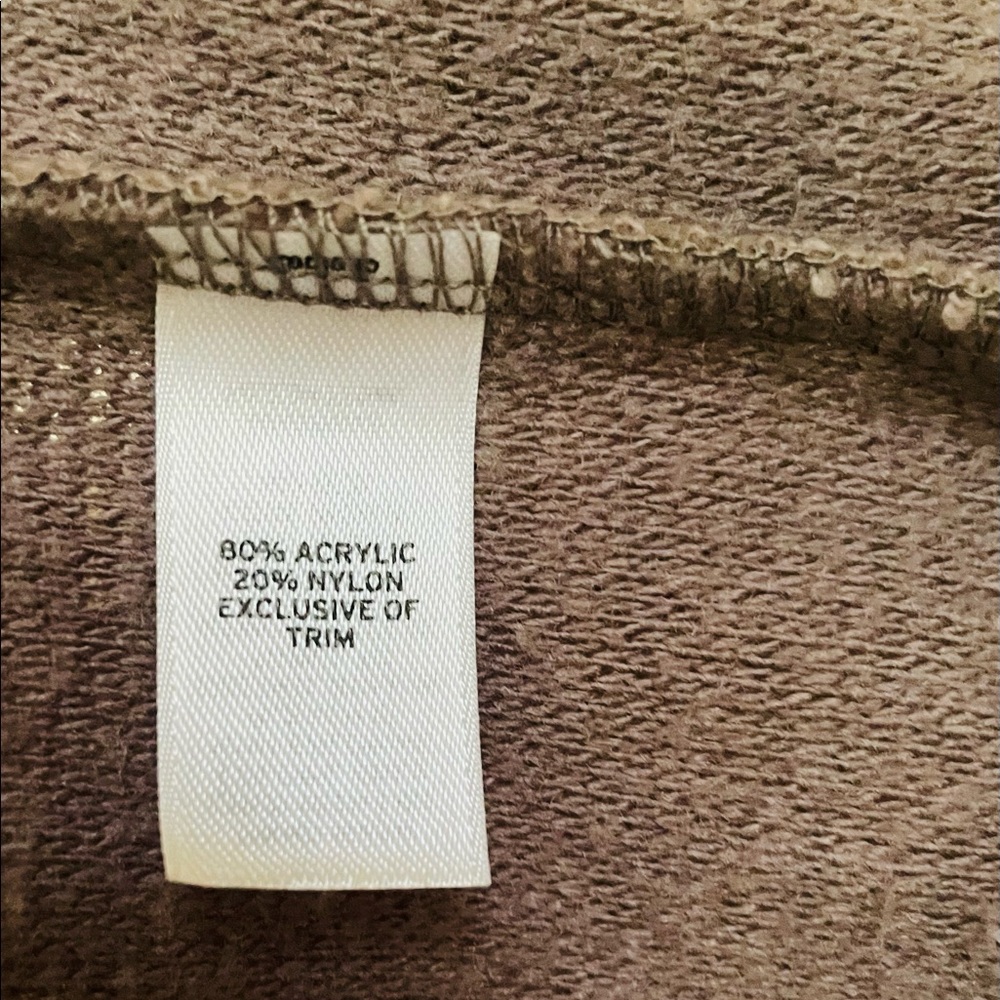 Trouve Open Sweater Jacket With Chain Details Xs - image 7